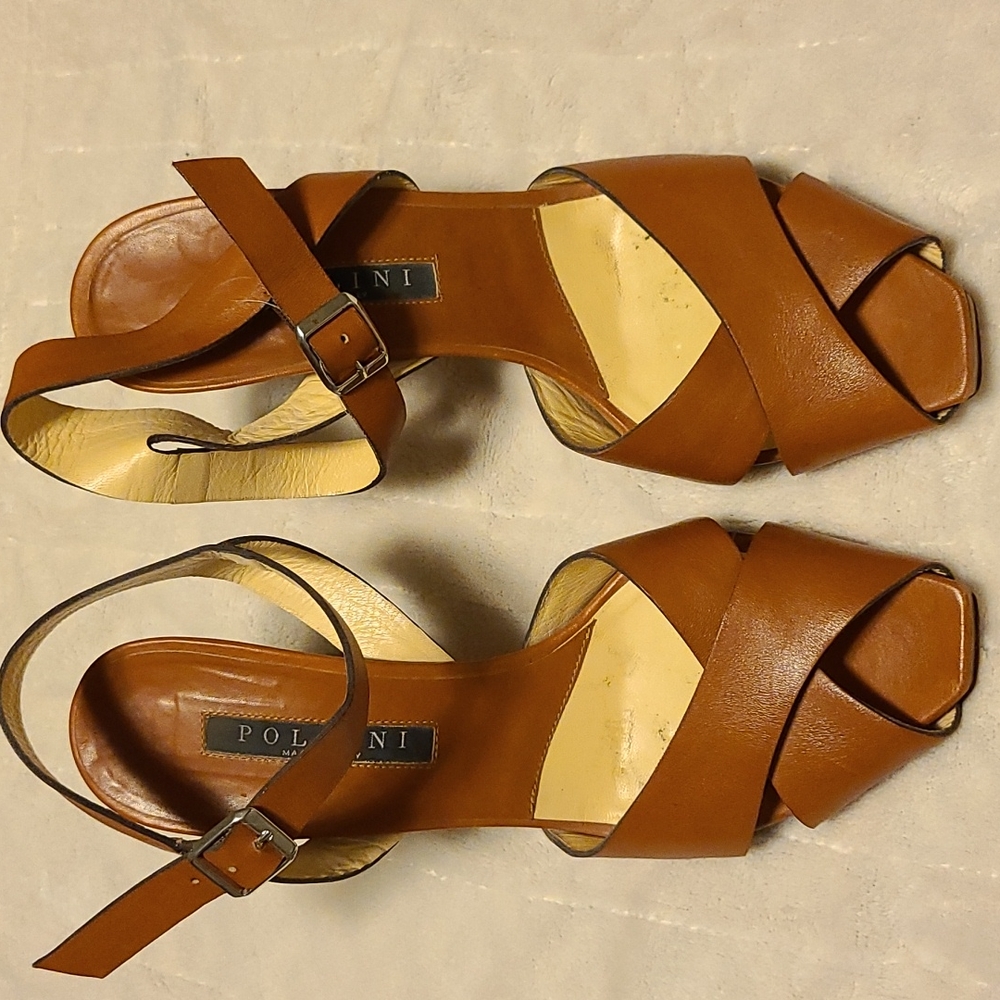 Pollini Italian leather heels
